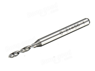 Micro-diameter drill tungsten steel standard 2 flutes
