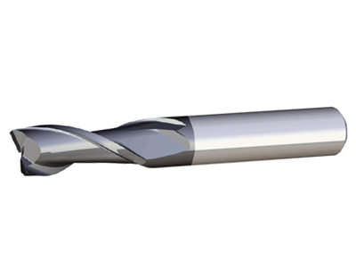 Long shank 2 flutes square end mills