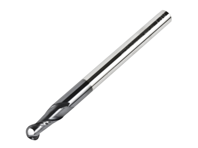 Long shank 2 flutes ball nose end mills