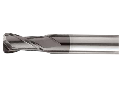 2 flutes corner radius end mills